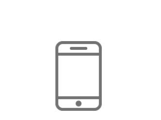 Smartphone Abbildung eines Mobiltelefons auf hellem Hintergrund, die das schlanke Design und seine Funktionen in einem minimalistischen Stil zeigt.